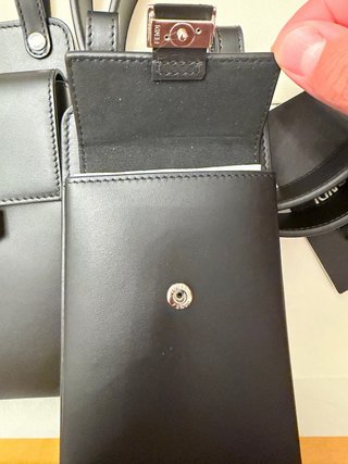 Cinturón Fendi Negro Talla 85 con Bolso