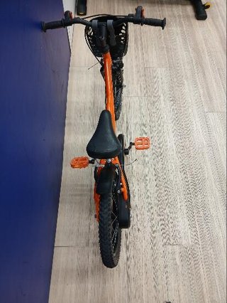 Bicicleta niños 16 pulgadas Btwin 500 Robot naranja 4,5-6