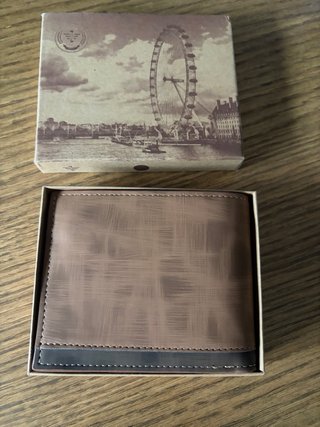 Cartera Real Madrid Marrón