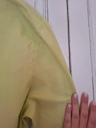 Camicia gialla Vicolo annodata