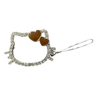Hello Kitty Hair Clip Heart