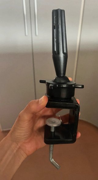 Soporte Maniquí Peluquería Negro