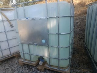 Bidón agua 1000L