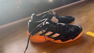 Deportivos Adidas Barricade 13 M Clay Negro/Naranj