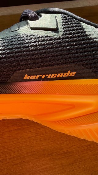 Deportivos Adidas Barricade 13 M Clay Negro/Naranj