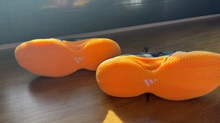 Deportivos Adidas Barricade 13 M Clay Negro/Naranj