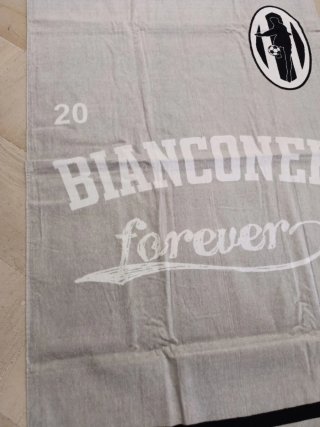 Telo in spugna mare Bianconeri forever
