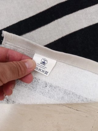 Telo in spugna mare Bianconeri forever