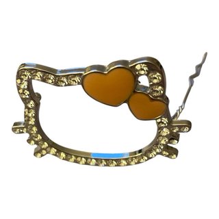 Hello Kitty Hair Clip Heart.