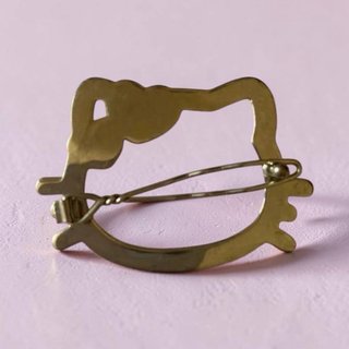 Hello Kitty Hair Clip Heart.