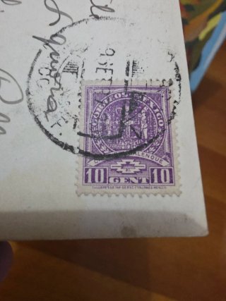 Cartolina Messico a Italia 1937