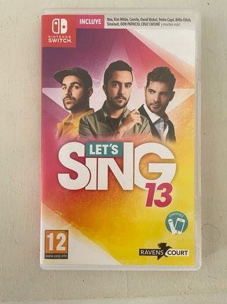Juego Nintendo Switch Let's Sing 13