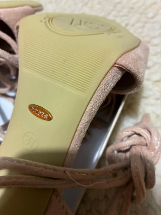 Sandali Vices con lacci e frange