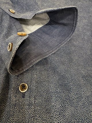 Camisa Passaport Hombre Azul/Gris
