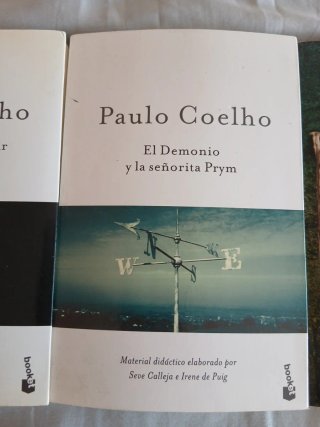 Lote 5 libros Paulo Coelho con REGALO