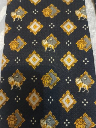 Cravatta Gianni Versace Uomo Fantasia Leone