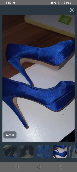 Zapatos de tacón Marypaz azul