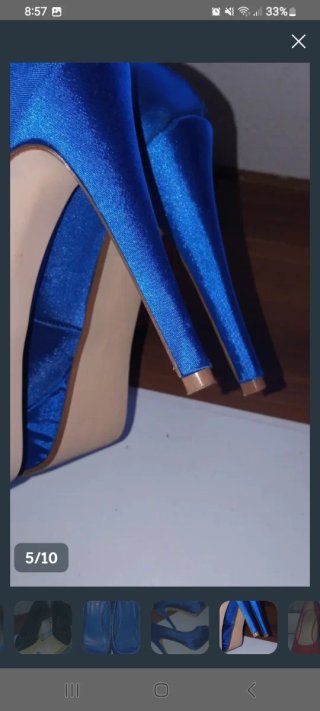Zapatos de tacón Marypaz azul