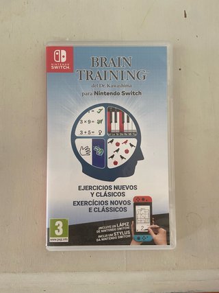 Juego Nintendo Switch Brain Training Dr. Kawashima