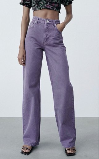 Jeans Zara lilla vita alta.
