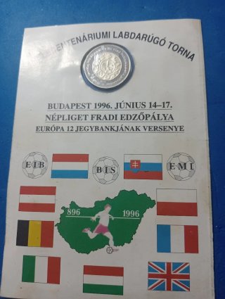 Medaglia Argento Ungherese 896-1996