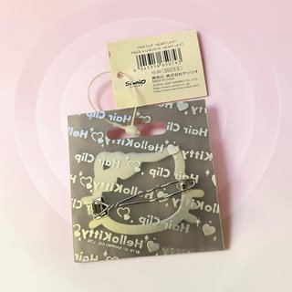 Hello Kitty Hair Clip Heart.