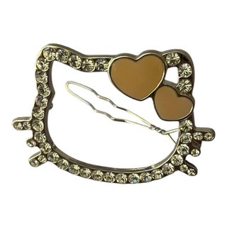 Hello Kitty Hair Clip Heart.