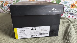 Chanclas Pala Tenth Tizona Slide Hombre