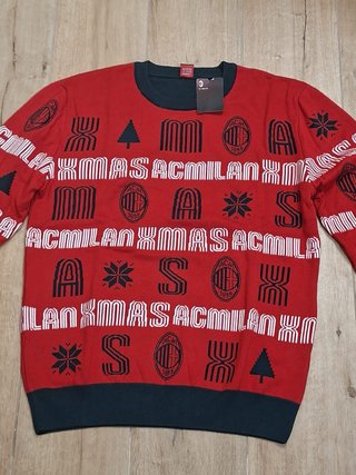 Maglione AC Milan Natale Uomo Taglia M