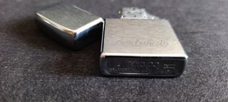 Accendino Zippo spazzolato Agrobanesto nuovo