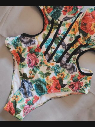 Costume da bagno donna floreale