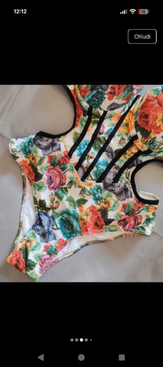 Costume da bagno donna floreale