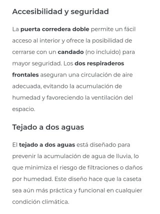Caseta Metálica GARDIUM "NUEVA"