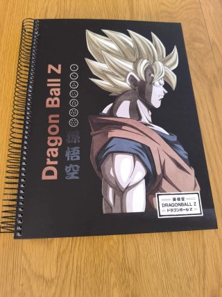 Libreta A4 Dragon Ball Z Goku