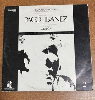 Vinile 33 giri Paco Ibañez - Ortega