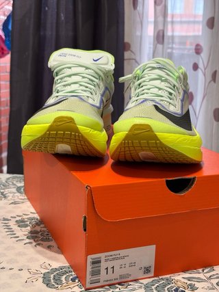 Nike Zoom Fly 6 Verde/Amarillo y azul. 45.5