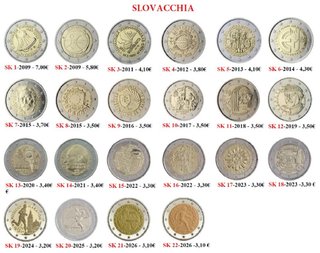 2 Euro Commemorativi Slovacchia