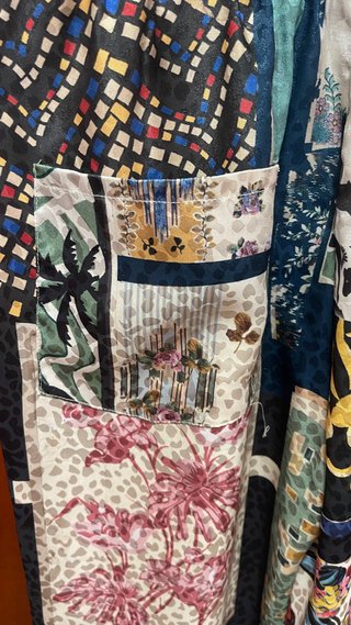 Pantalones Zara Colección Multicolor