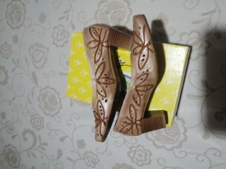 Zapatos Pitillos Talla 38 Dorados