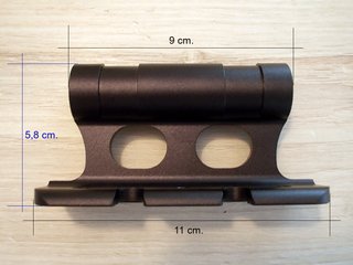 KIT fissaggio FORCELLA ANTERIORE bici MTB STRADA