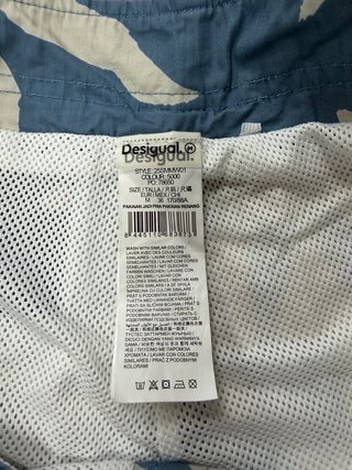 Bañador Bermuda Desigual Talla M Flores
