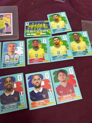 Figuritas Mundial 2026 grandes jugadores extra sti
