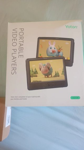 Reproductor DVD Portátil Yoton YD108 (2 pantallas)