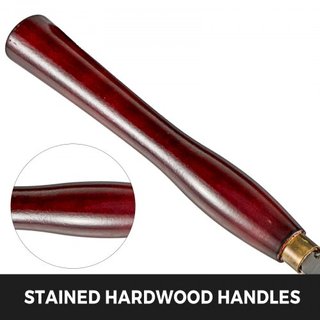 Conjuntos de Cinceles de Madera 8pcs Cinceles de Torno 7INCH/17CM Cinceles de Carpintería 9INCH Herramientas de Torno de Madera Cinceles de Madera Herramientas de Torno Caja de Herramientas para T...