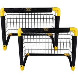 Set da 2 Porte da Calcio Portatili Adulti e Bambini Sport