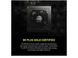 Alimentatore MSI MAG A750GL PCIE5 80+ Gold