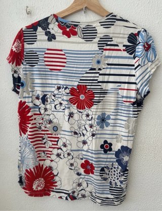Camiseta Morgat Talla 48 Estampado Floral
