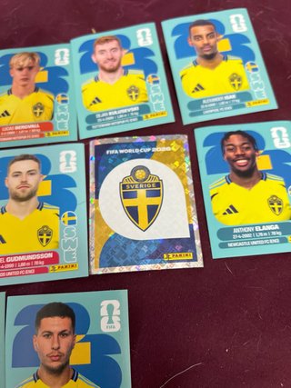 12 Cromos Mundial 2026 Suecia