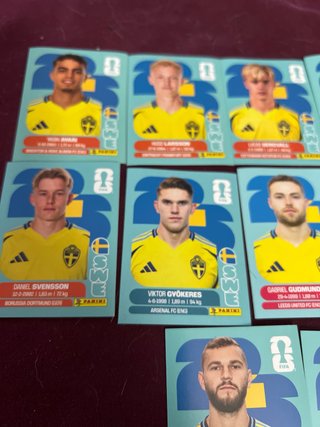 12 Cromos Mundial 2026 Suecia