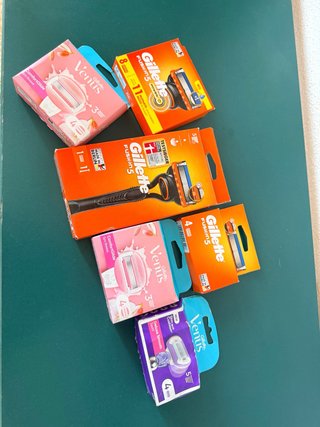 Gillette Venus y Fusion 5 Cuchillas